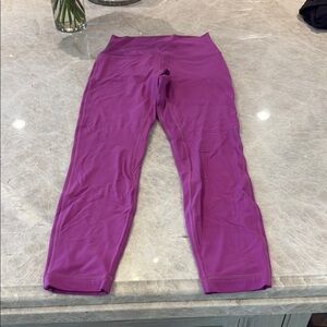 Purple lulu Leggings